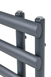 Дизайнерська сушарка для рушників Nice 10/1140 сіра матова №4