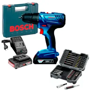 Дрель-шуруповерт Bosch GSR 180-LI + набор битов Bosch X-Pro Box (06019F8109+2607017164) №1