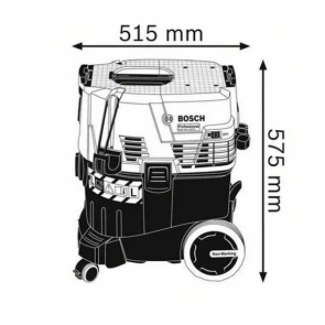Порохотяг Bosch GAS + паперові мішки до пилососа Bosch GAS (2 пак.) (06019C3000+2607432035) №9