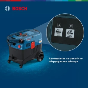 Будівельний пилосос Bosch GAS 400 A Professional (1.2 кВт, 40 л) (06019M0020) №11