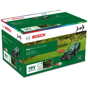 Акумуляторна газонокосарка Bosch CityMower 18V-32-300 (18 В, 4 А*год, 320 мм) (06008B9A07) №3