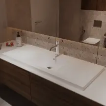 Раковина глянцева врізна Amidicon Liza 100 1002х480 з литого каменю
