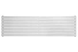Горизонтальный дизайнерский радиатор отопления ARTTIDESIGN Livorno G 7/476/1800 белый матовый
