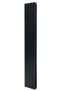 Дизайнерский вертикальный радиатор отопления ARTTIDESIGN Livorno II 4/1800/272 чёрный матовий №1