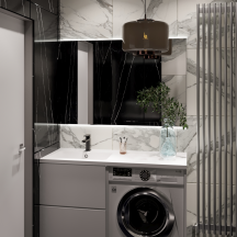 Раковина матовая врезная Amidicon Rodeo 120L 1200х480 из литого камня