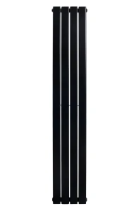 Дизайнерский вертикальный радиатор отопления ARTTIDESIGN Livorno II 4/1800/272 чёрный матовий №4