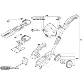 Газонокосарка Bosch Rotak 32 + ножиці-кущоріз Bosch ISIO 3 (0600885B00+0600833108) №12