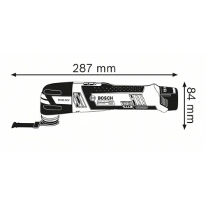Акумуляторний універсальний різак Bosch GOP 12V-28 (2х12 В, 2 А*год) (06018B5020) №8