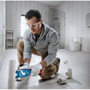 Акумуляторний універсальний різак-реноватор Bosch Professional GOP 185-LI (18 В, без АКБ) (06018G2020) №5