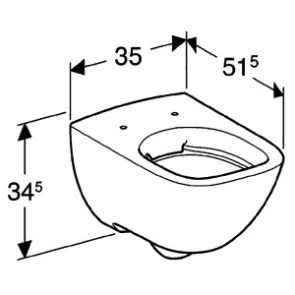 Інсталяційна система Duofix 458.103.00.1 + чаша унітаза Modo Rimfree із сидінням Click2Clean 502.827.00.1 №4