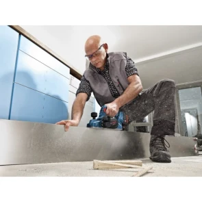 Рубанок аккумуляторный Bosch GHO 18 V-LI Professional (18 В, без АКБ, 82 мм) (06015A0300) №11
