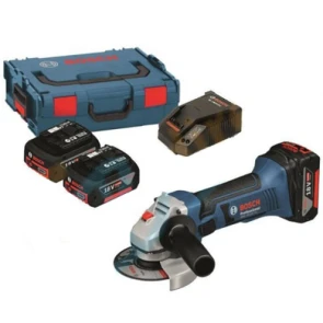 Кутова шліфмашина акумуляторна Bosch GWS 18-125 V-Li Professional (18 В, 4 А*год) (060193A30B) №1