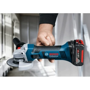 Кутова шліфмашина акумуляторна Bosch GWS 18-125 V-Li Professional (18 В, 4 А*год) (060193A30B) №2