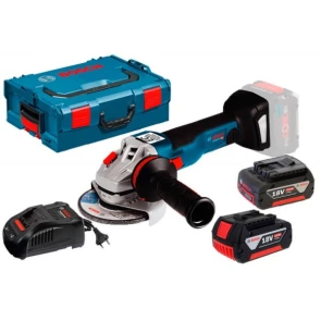 Кутова шліфмашина акумуляторна Bosch GWS 18V-10 C Professional (18 В, 5 А*год) (06019G310D) №1