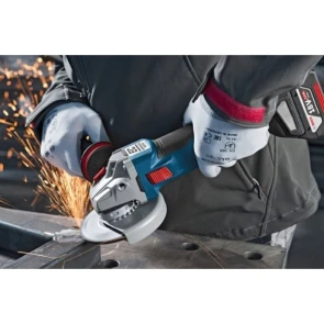 Акумуляторна кутова шліфмашина Bosch GWS 18V-10 (2х18 В, 5 А*год) (06019J4004) №4