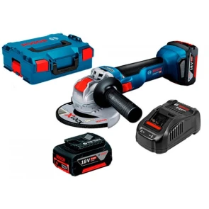Акумуляторна безщіткова болгарка Bosch GWX 18V-10 (2х18 В, 5 А*год) (06017B0102) №1