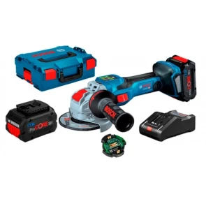 Акумуляторна кутова шліфмашина Bosch GWX 18V-15 SC (2х18 В, 8 А*год) (06019H6501) №1