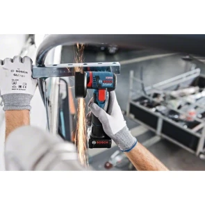 Акумуляторна кутова шліфмашина Bosch GWS 12V-76 (10.8 В, 2х3 А*год, 76 мм) (06019F200B) №5