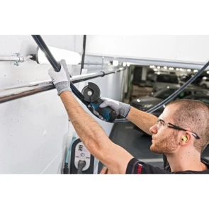 Акумуляторна кутова шліфмашина Bosch GWS 12V-76 (10.8 В, 2х3 А*год, 76 мм) (06019F200B) №7