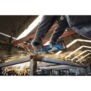 Аккумуляторная угловая шлифмашина Bosch GWS 18V-8 (18 В, 2х4 А*час) (06019N9020) №6