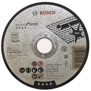 Акумуляторна КШМ Bosch GWS 180-LI + круги відрізні Bosch Expert for Inox (25 шт.) (06019H9025+2608600549) №15