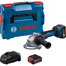 Аккумуляторная угловая шлифмашина Bosch GWS 18V-11 S (18 В, 2х5 А*час) (06019N4002)