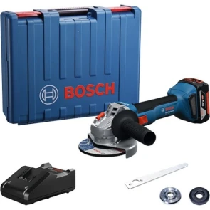Аккумуляторная угловая шлифмашина Bosch GWS 18V-8 (18 В, 4 А*ч) (06019N9021) №1