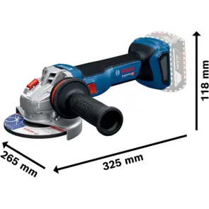 Аккумуляторная угловая шлифмашина Bosch GWS 18V-11 S Professional (18 В, без АКБ) (06019N4100) №3