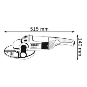 Кутова шліфмашина Bosch GWS 22-230 H Professional (2200 Вт, 230 мм) (0601882103) №2