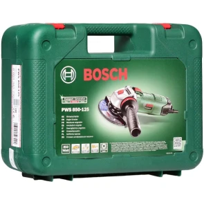 Кутова шліфмашина Bosch PWS 850-125 + кейс (850 Вт) (06033A2720) №6