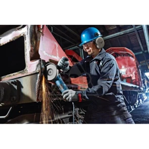Кутова шліфмашина Bosch GWX 14-125 (1.4 кВт, 125 мм) (06017B7000) №6