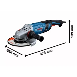 Кутова шліфмашина Bosch GWS 30-230 B (2.8 кВт, 230 мм) (06018G1000) №4