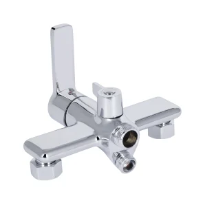 Змішувач для ванни Qtap Taurus з довгим поворотним виливом (з душовим гарнітуром) QTTAU260CRM45663 Chrome №4