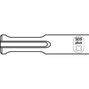 Зубило плоское 250х20 мм. Extra Long Life SDS+, Bosch №2