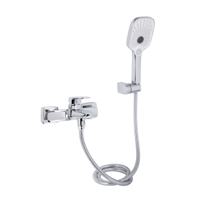 Смеситель для ванны Qtap Tern (c душевым гарнитуром) QTTER259CRM47586 Chrome №1