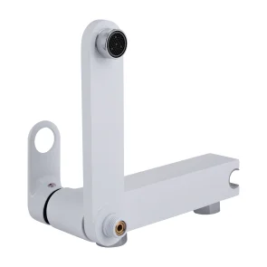 Смеситель для ванны Qtap Jay с поворотным изливом (c душевым гарнитуром) QTJAY260CRW45554 Chrome/White №5