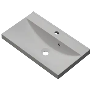 Раковина матовая врезная Amidicon Scif 60 600х350 из литого камня №3