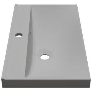 Раковина матовая врезная Amidicon Scif 60 600х350 из литого камня №4