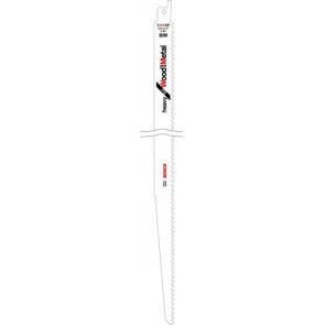 Полотно сабельне для ножівки по дереву з цвяхами Bosch S 1411 DF (300 мм) (2608654834) №1