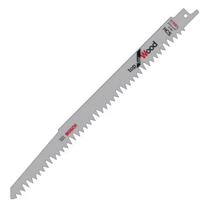 Полотно для сабельной пилы Bosch S 1531 L Top for Wood (240 мм) (2608650676) №1