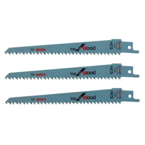 Пильное полотно Bosch S 644 D Top for Wood для шабельной пилы (150 мм, 3 шт.) (F016800303) №1