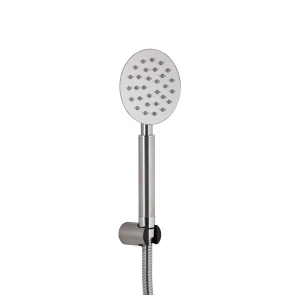 Смеситель для ванны Brinex Pure 006 с поворотным изливом (с душевым гарнитуром) Nickel BRIPUR006NKL №5