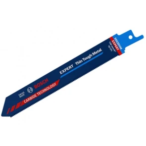Пилка по металлу для сабельных ножовок Bosch Expert Thin Tough Metal S 922 EHM (150 мм, 1 шт.) (2608900360) №1