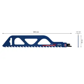 Пиляльне полотно Bosch Expert Hollow Brick S 1243 HM (300х50х1.5 мм) (2608900417) №4