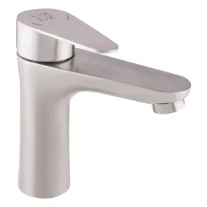Змішувач для раковини Lidz Vida 001F (k35) LDVID001FNKS34954 Nickel №1