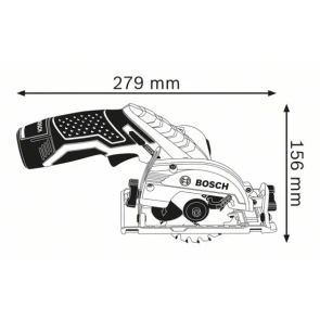Пила дисковая аккумуляторная Bosch GKS 12V-26 (12 В, без АКБ, 85 мм) (06016A1001) №6