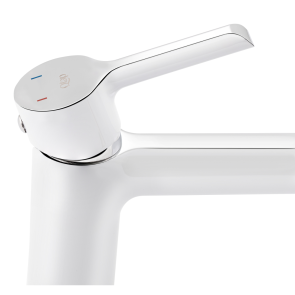 Змішувач для раковини Qtap Grand QTGRAWCR001F White №4