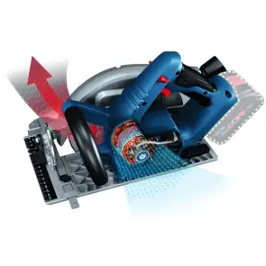 Пила дисковая аккумуляторная Bosch GKS 18V-68 C (18 В, 190 мм, без АКБ) (06016B5000) №4