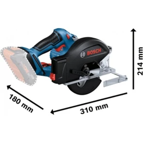 Аккумуляторная дисковая пила Bosch Professional GKM 18V-50 (18 В, без АКБ, 136 мм) (06016B8000) №4