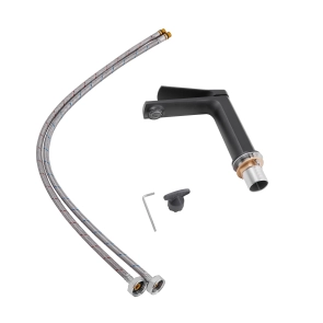 Змішувач для раковини Qtap Slavonice QTSLA1042103B Black Matt №3